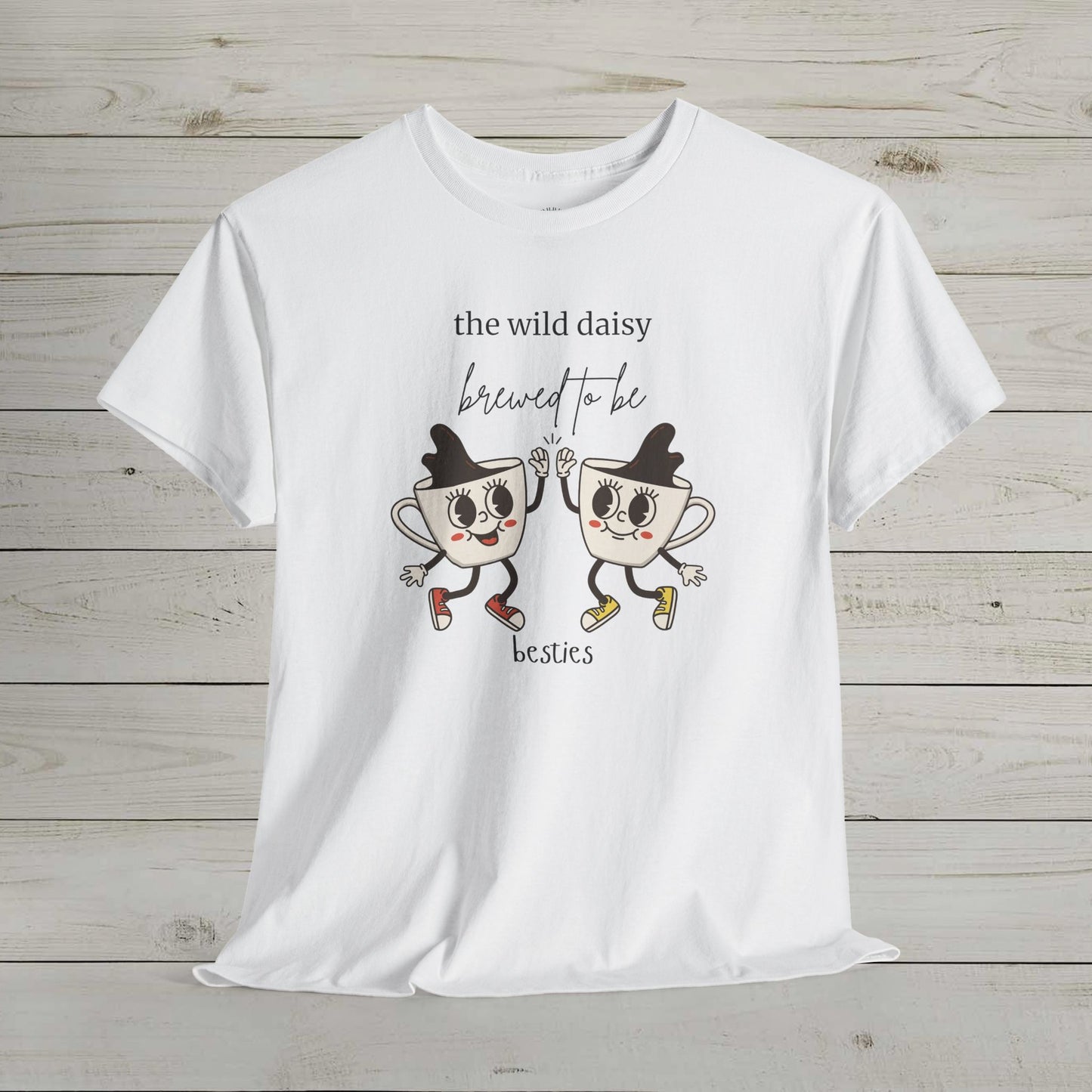 Brewed to be Besties Heavy Cotton Tee