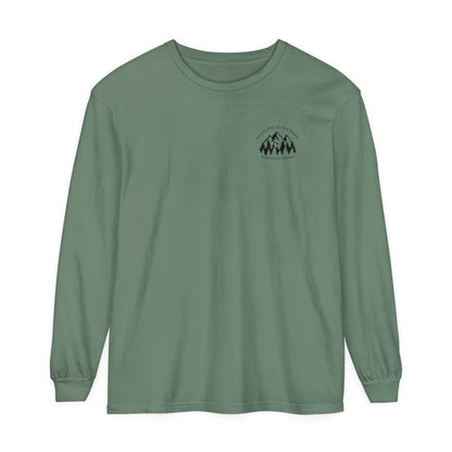 Waters Rise, We Rise Higher Burnsville Strong Garment-dyed Long Sleeve T-Shirt