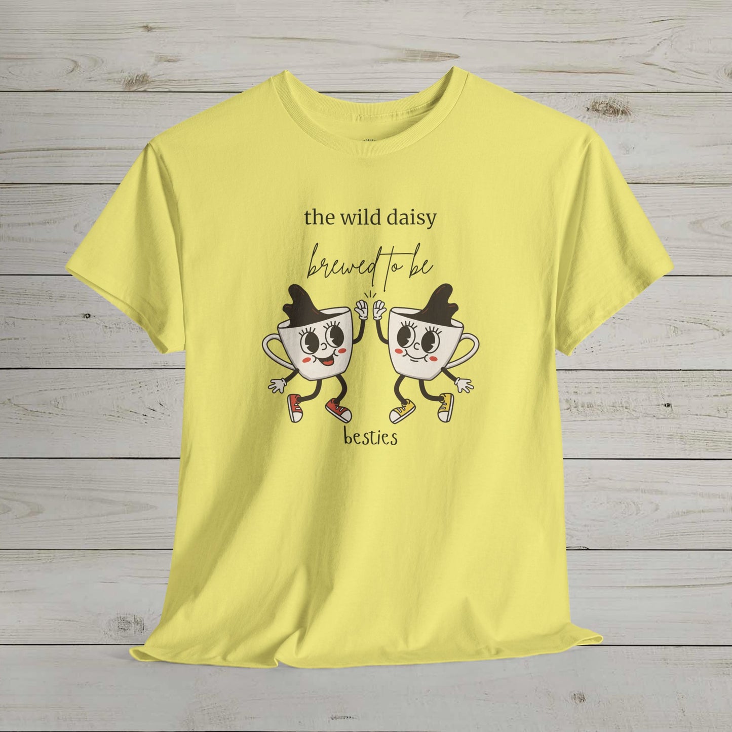 Brewed to be Besties Heavy Cotton Tee