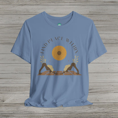 Find Peace Within Jersey Short Sleeve Tee