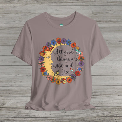 Wild and Free Jersey Short Sleeve Tee