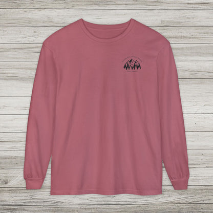 Waters Rise, We Rise Higher Garment-dyed Long Sleeve T-Shirt