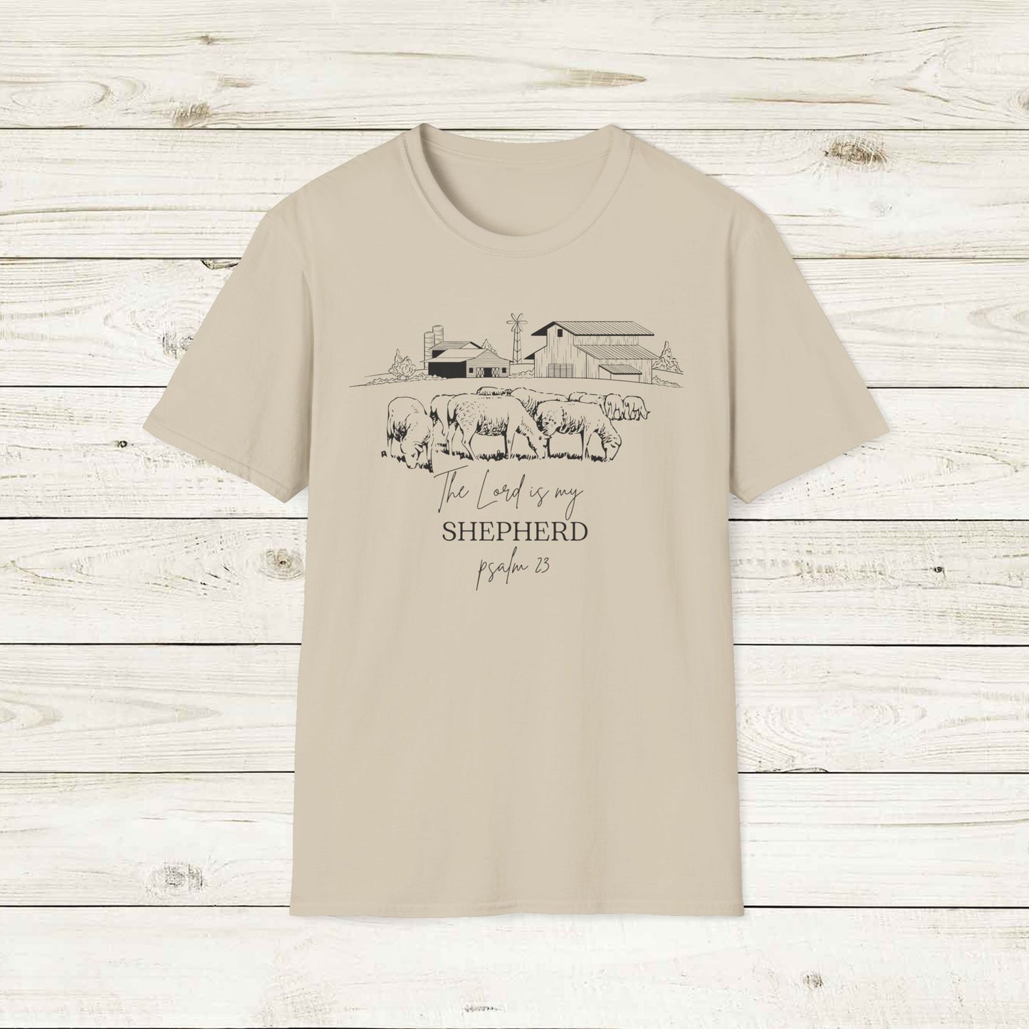 The Lord is my Shepherd Softstyle T-Shirt