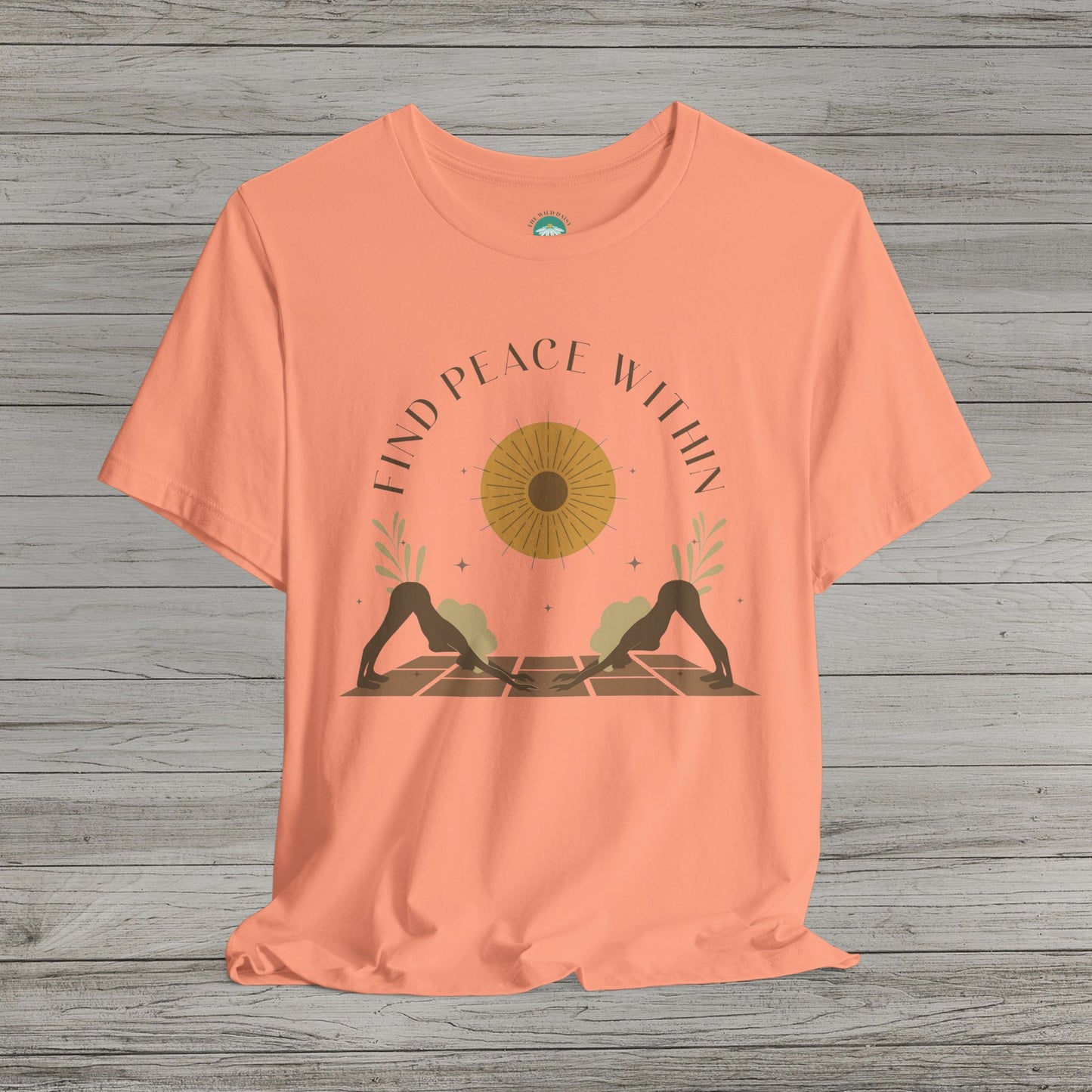 Find Peace Within Jersey Short Sleeve Tee