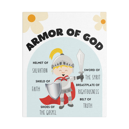 Armor of God Satin Canvas