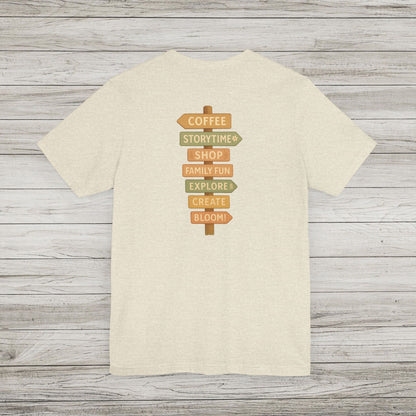 The Wild Daisy Sign Post Women's Bella Canvas Short Sleeve Tee