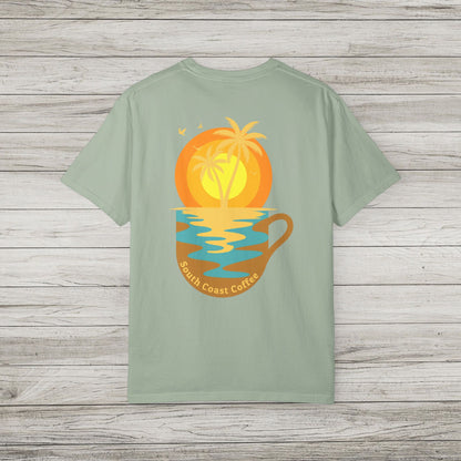 South Coast Coffee Comfort Colors Tee