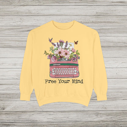 Free Your Mind Garment-Dyed Sweatshirt