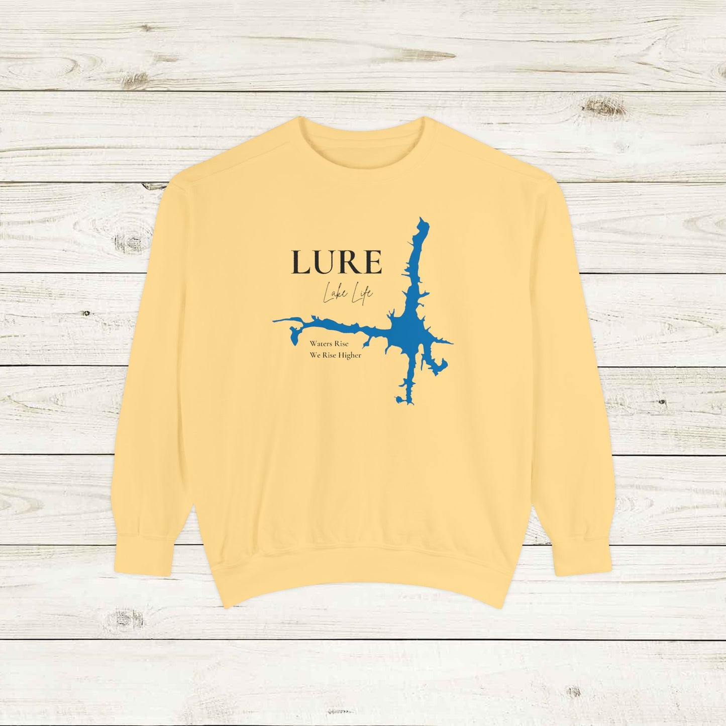 Lure Lake Life Garment-Dyed Sweatshirt