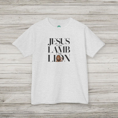 Jesus is the Lamb and the Lion Kids Heavy Cotton™ Tee