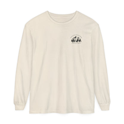 Waters Rise, We Rise Higher Burnsville Strong Garment-dyed Long Sleeve T-Shirt