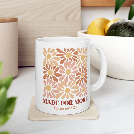 Made for More Ceramic Mug, (11oz, 15oz)