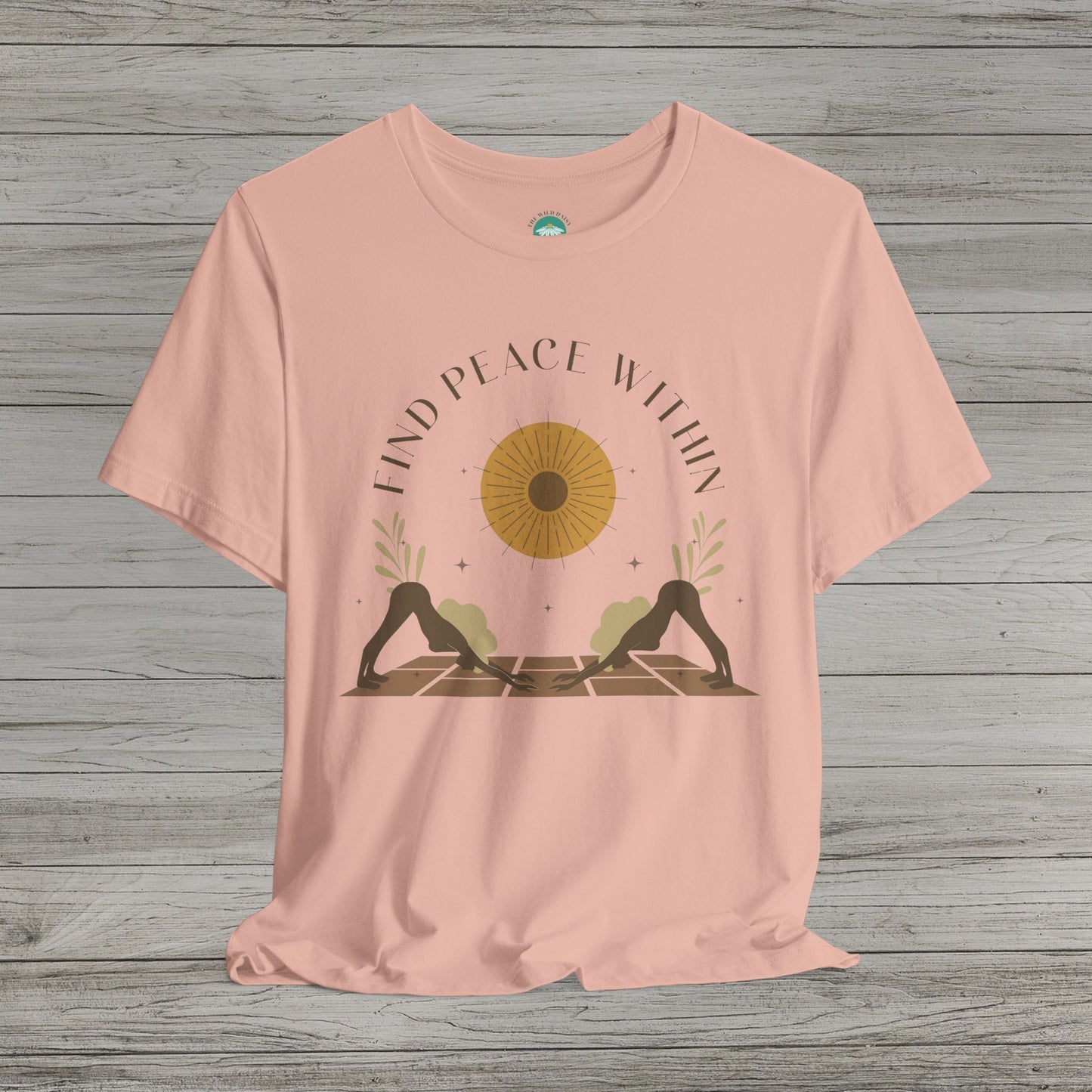 Find Peace Within Jersey Short Sleeve Tee