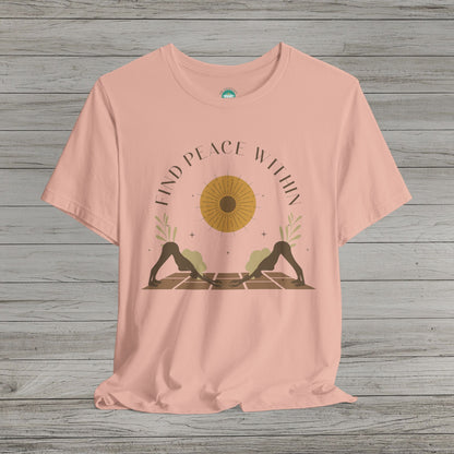 Find Peace Within Jersey Short Sleeve Tee