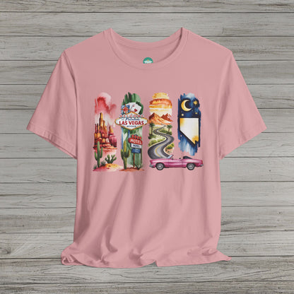 Explore Nevada Bella Canvas Tee