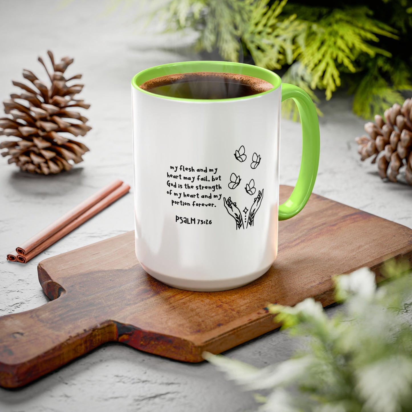 God Is My Portion Forever Coffee Mug