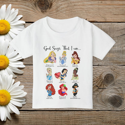 God Says Heavy Cotton™ Toddler T-shirt