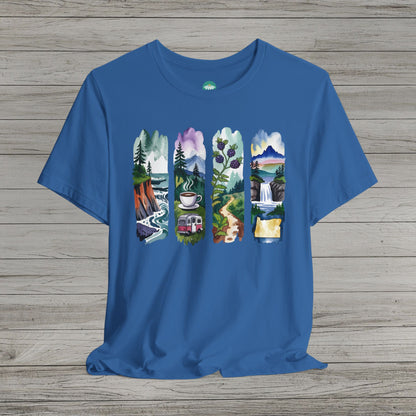 Explore Oregon Bella Canvas Short Sleeve Tee