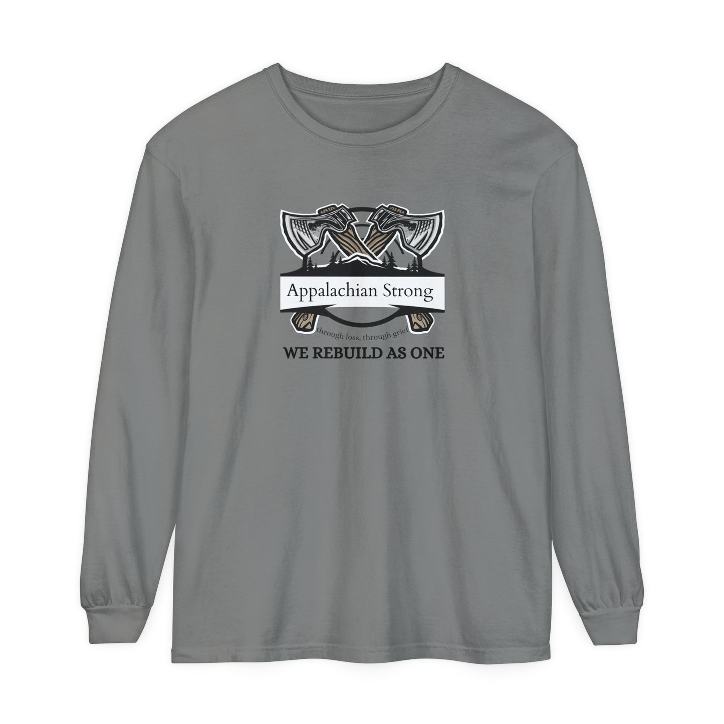 Appalachian Strong Garment-dyed Long Sleeve T-Shirt