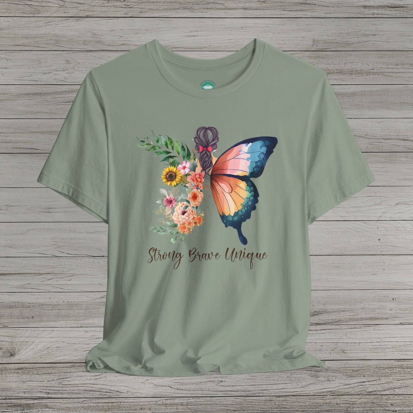 Strong Brave Unique Jersey Short Sleeve Tee