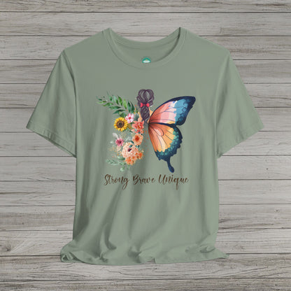 Strong Brave Unique Jersey Short Sleeve Tee