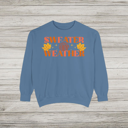 Sweater Weather Comfort Colors Crewneck