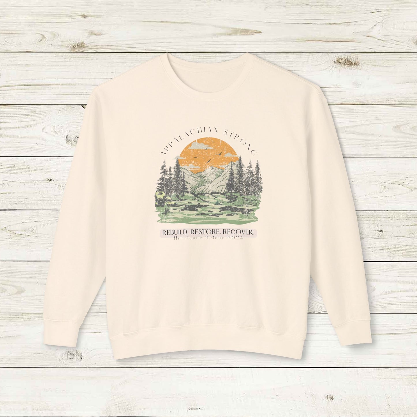 Appalachian Strong Lightweight Crewneck Sweatshirt