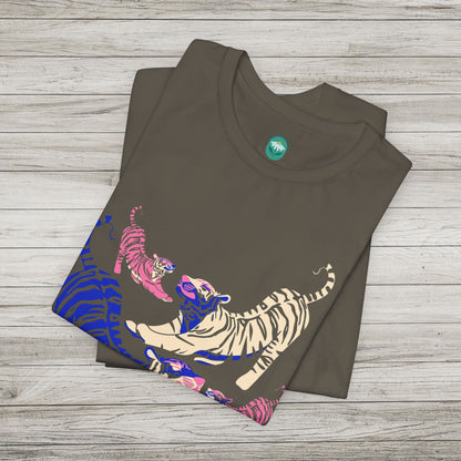 Bowing Tigers Jersey Short Sleeve Tee