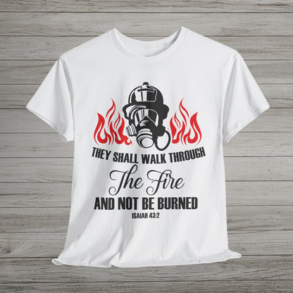 Firefighter Heavy Cotton Support Tee