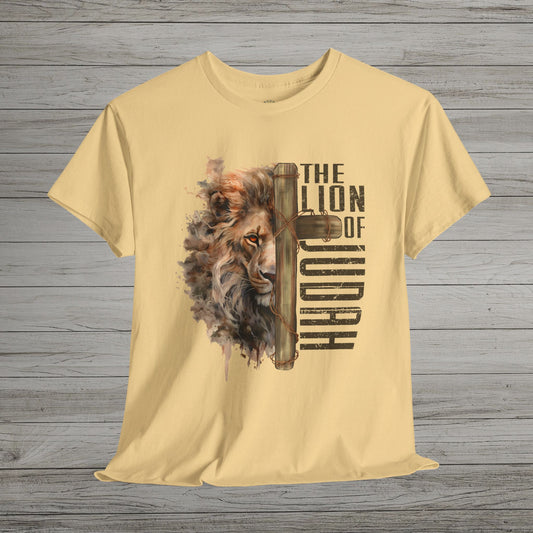 The Lion of Judah Heavy Cotton Tee