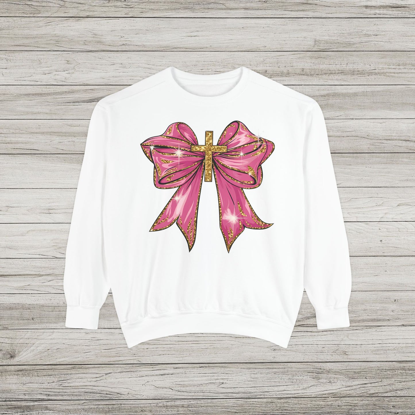 Pink Christian Valentine Sweatshirt