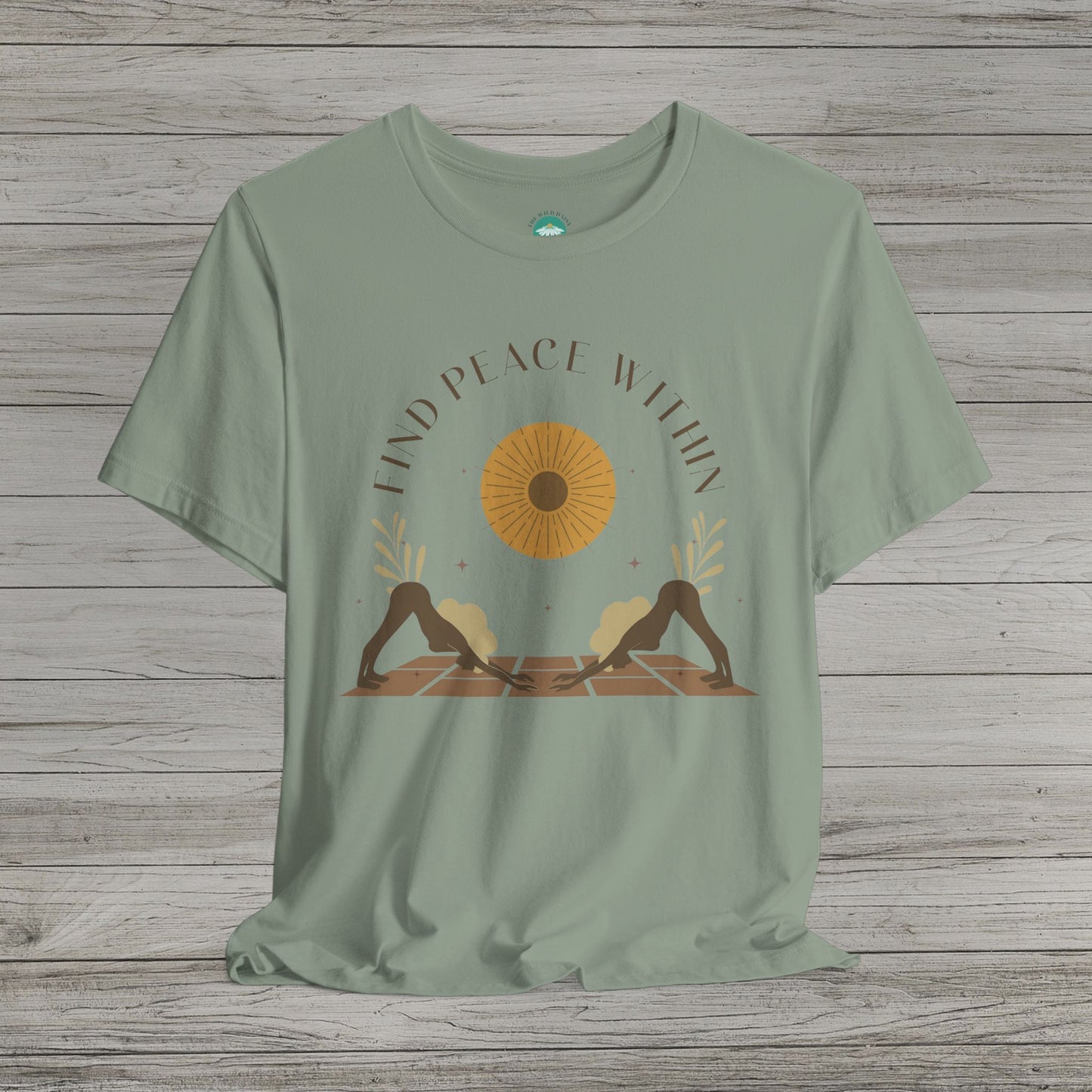 Find Peace Within Jersey Short Sleeve Tee
