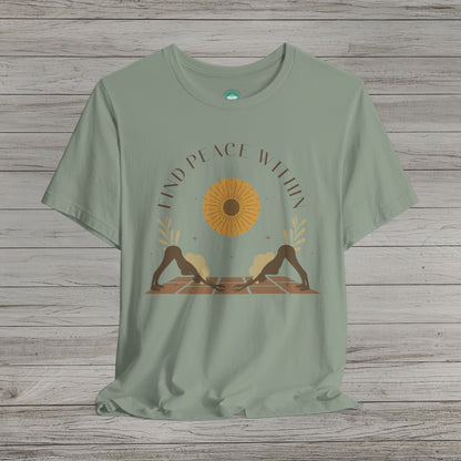Find Peace Within Jersey Short Sleeve Tee
