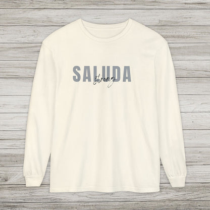 Saluda Strong Garment-dyed Long Sleeve T-Shirt