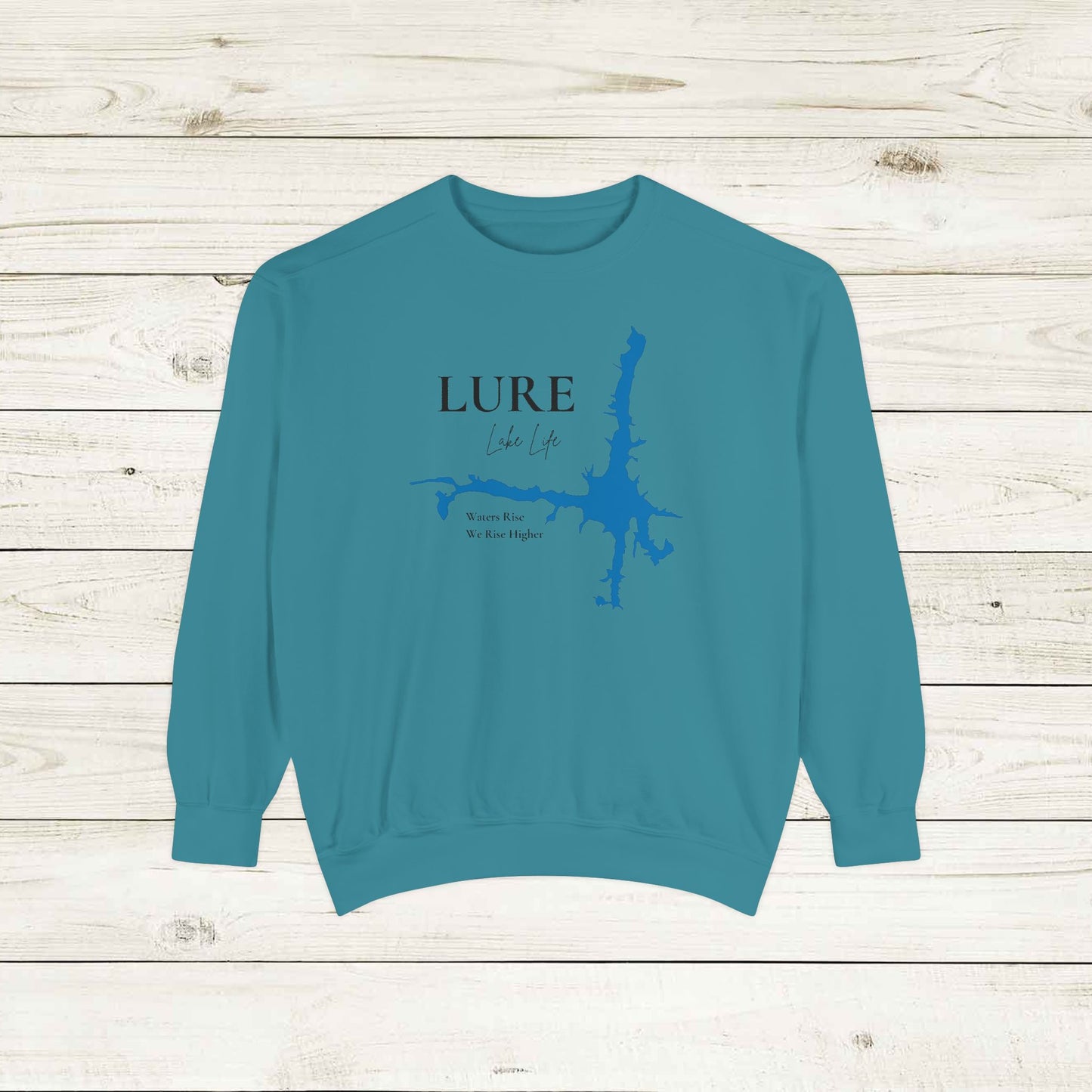 Lure Lake Life Garment-Dyed Sweatshirt