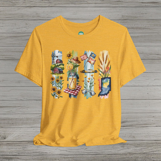 Explore Indiana Bella Canvas Tee