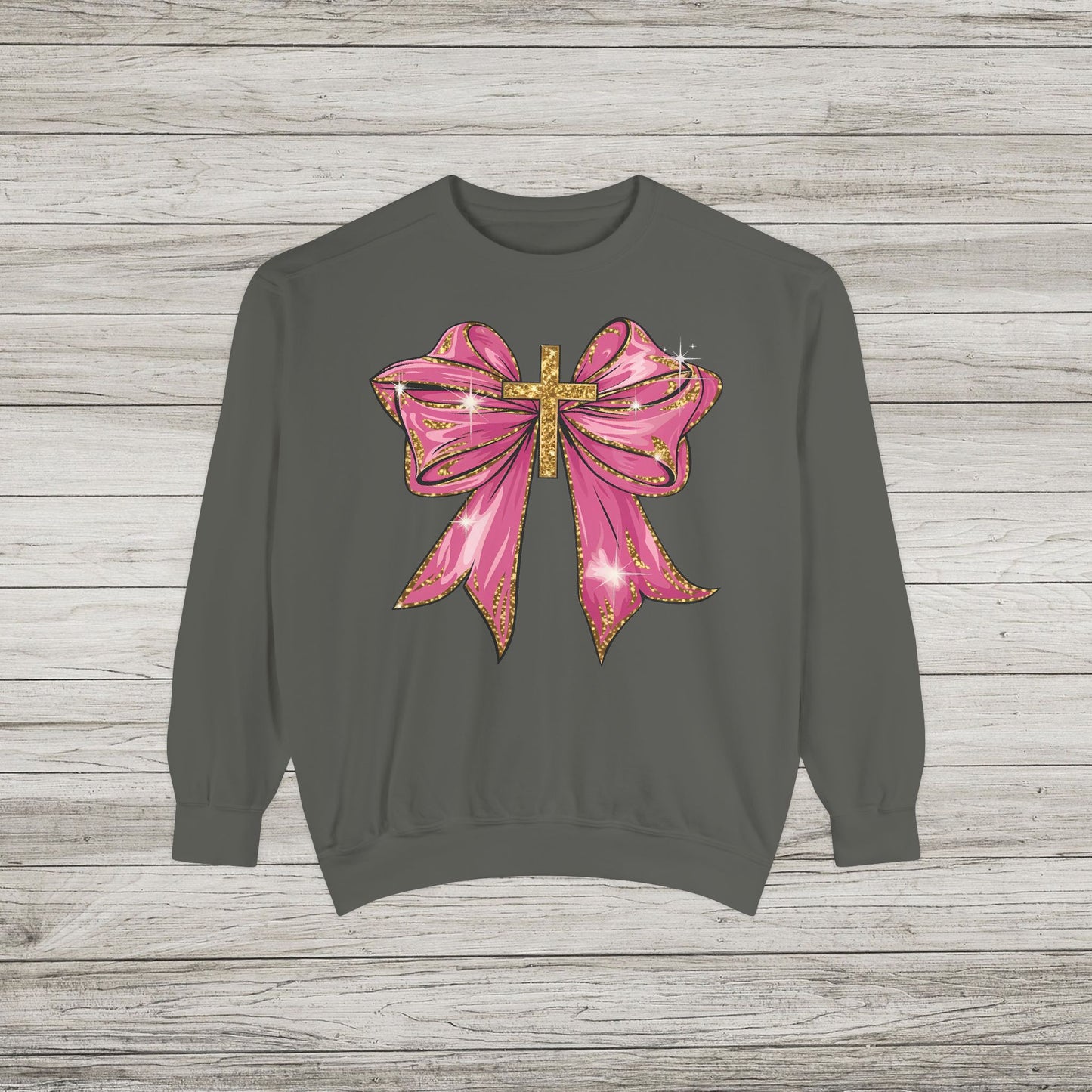 Pink Christian Valentine Sweatshirt