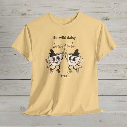 Brewed to be Besties Heavy Cotton Tee