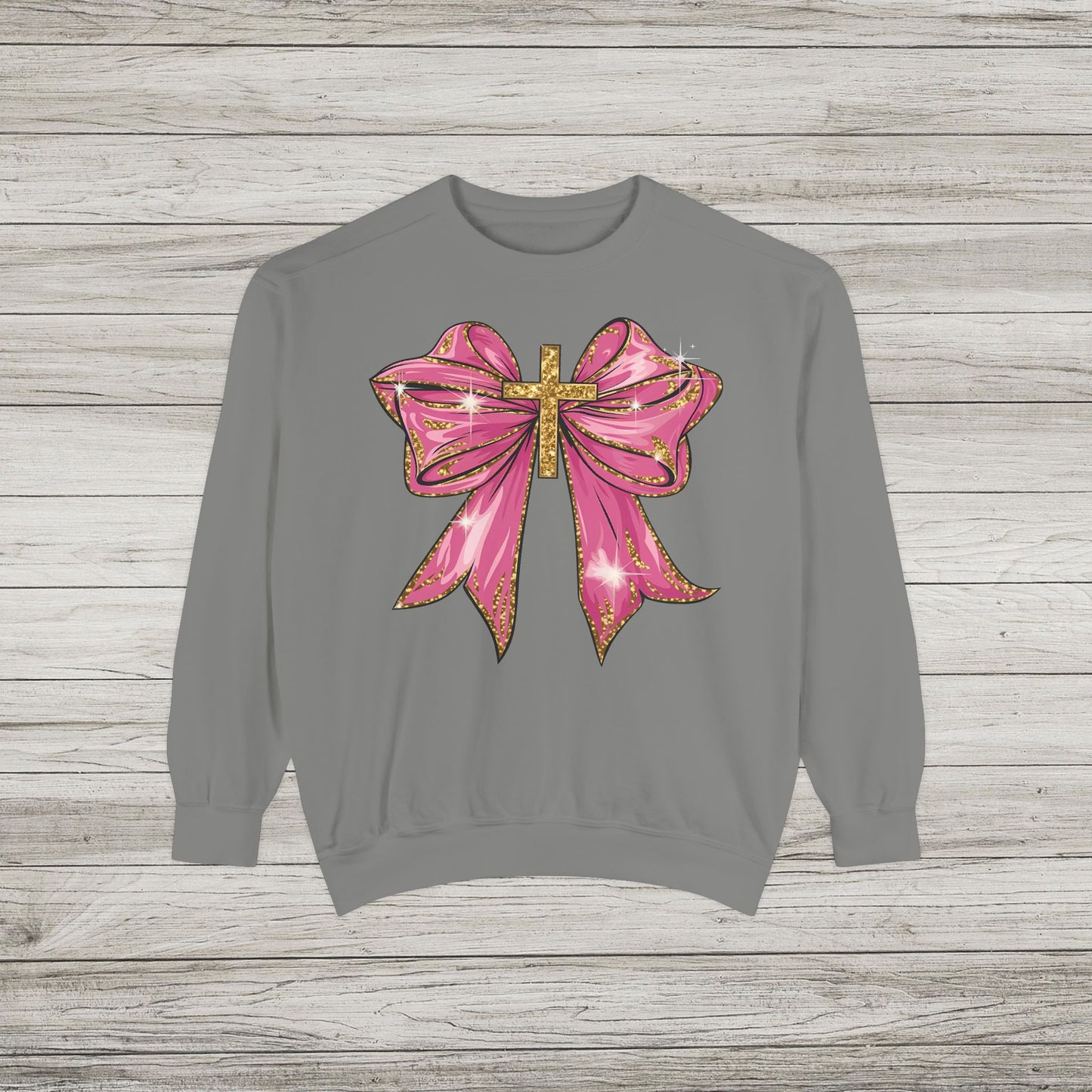 Pink Christian Valentine Sweatshirt