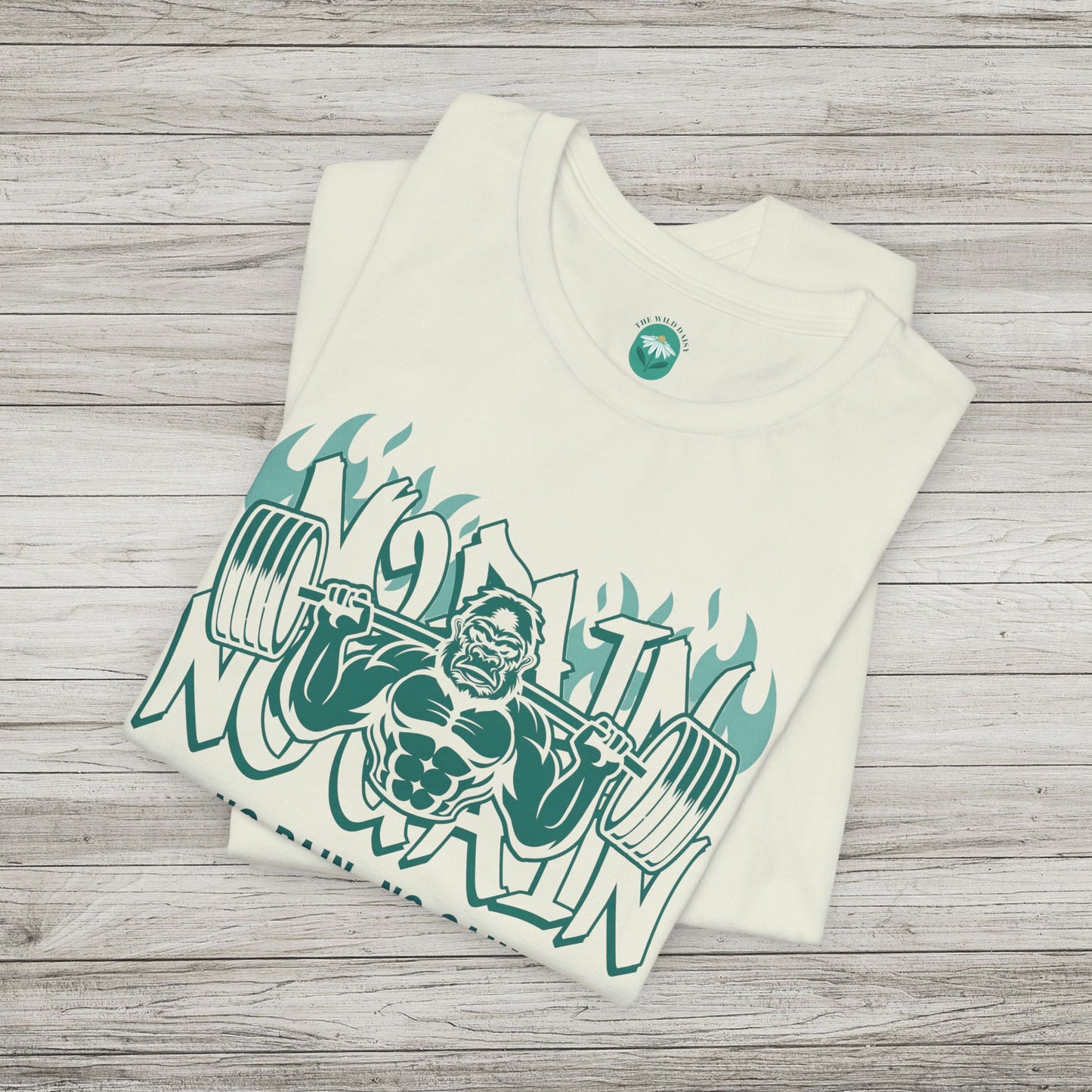 No Pain No Gain Jersey Short Sleeve Tee