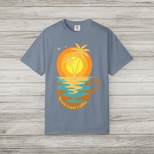 South Coast Coffee Comfort Colors Tee