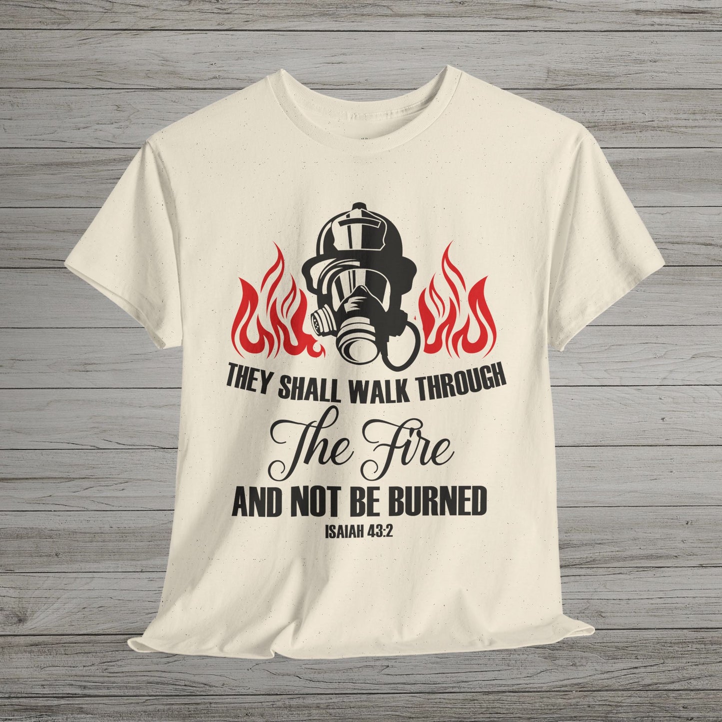 Firefighter Heavy Cotton Support Tee
