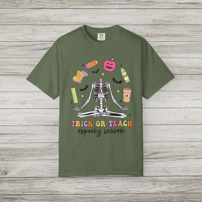 Trick or Teach Comfort Colors Tee