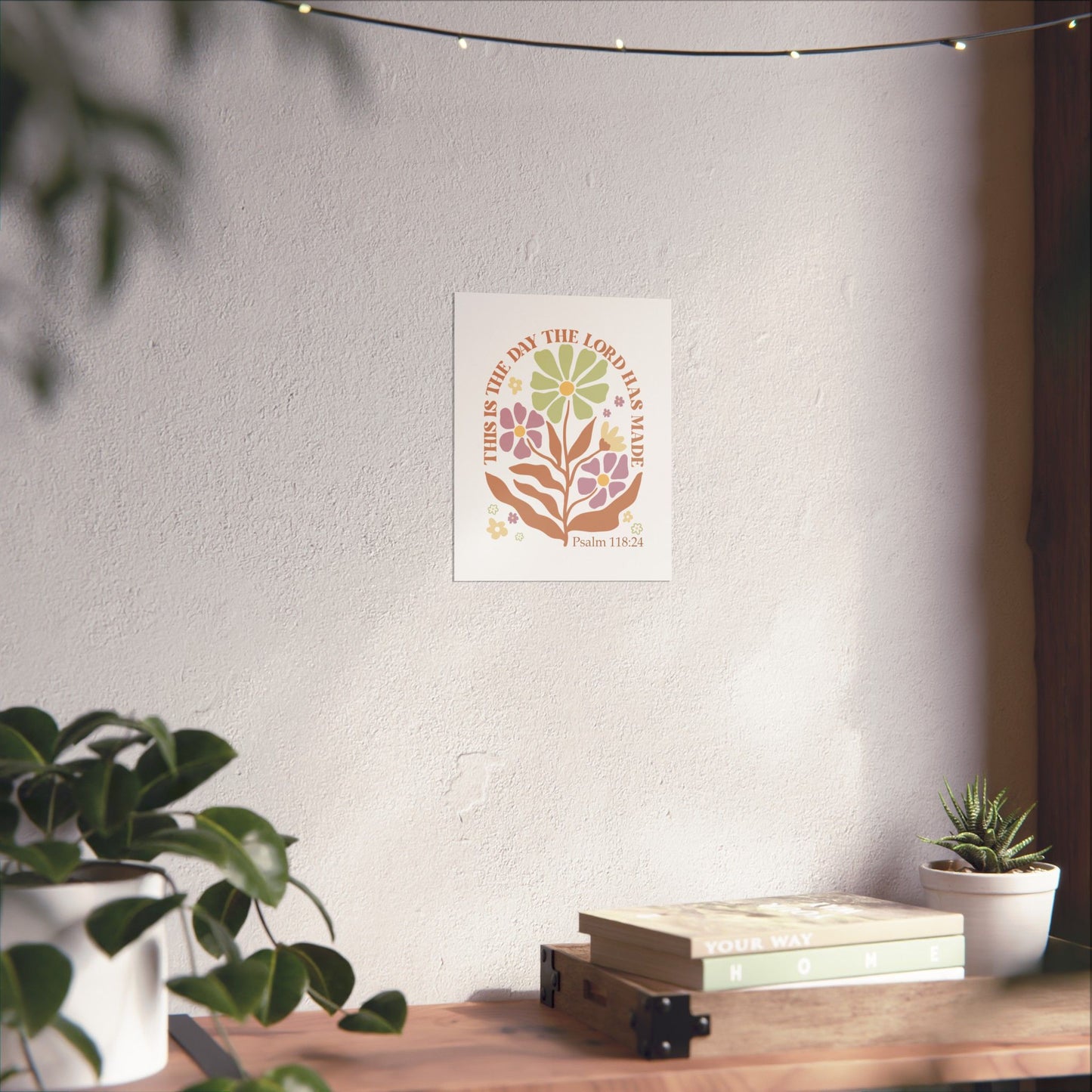 This is the Day the Lord Has Made Matte Vertical Poster