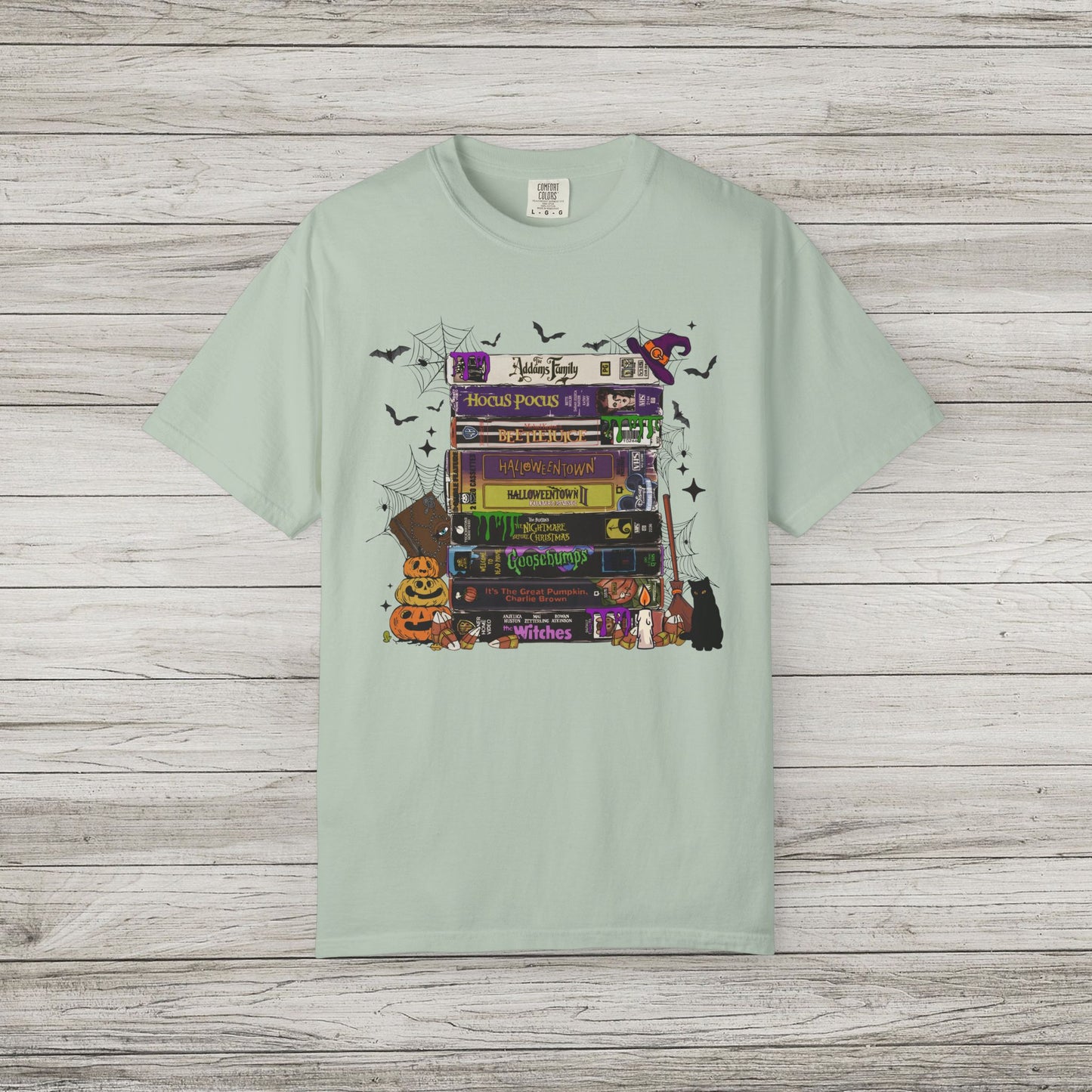 Halloween Movies Comfort Colors Tee
