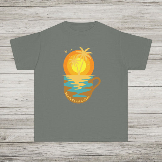 South Coast Coffee Youth Comfort Colors Tee