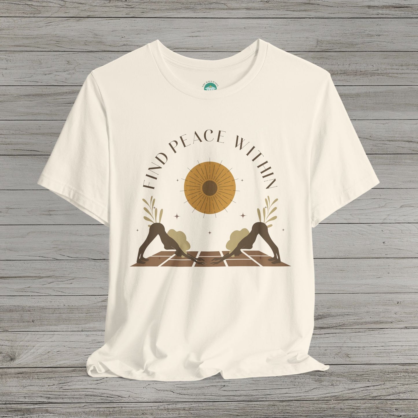 Find Peace Within Jersey Short Sleeve Tee
