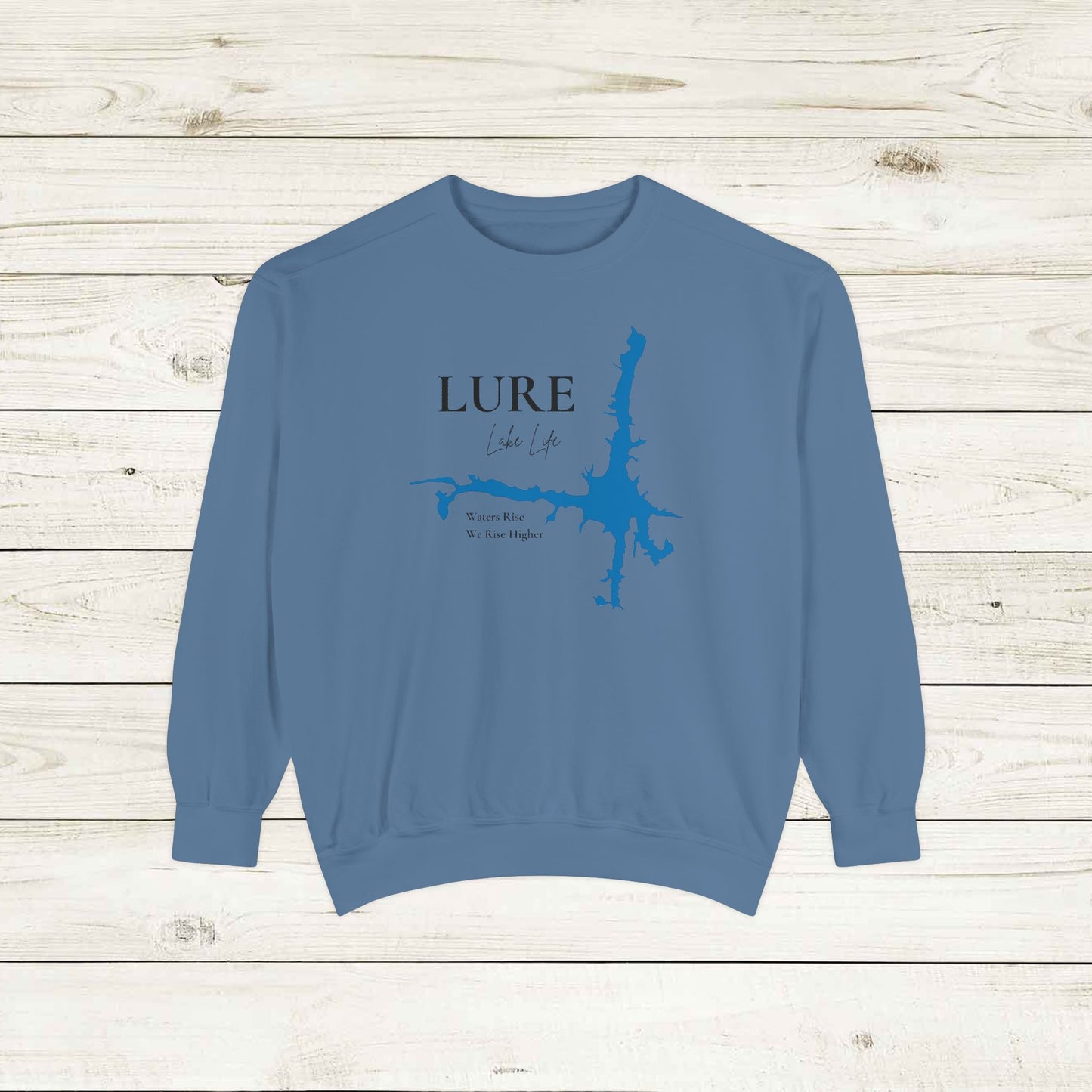 Lure Lake Life Garment-Dyed Sweatshirt