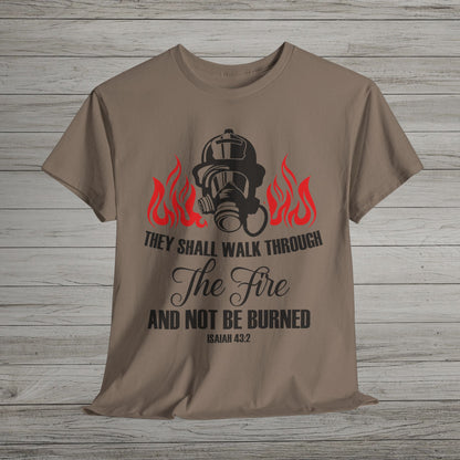 Firefighter Heavy Cotton Support Tee