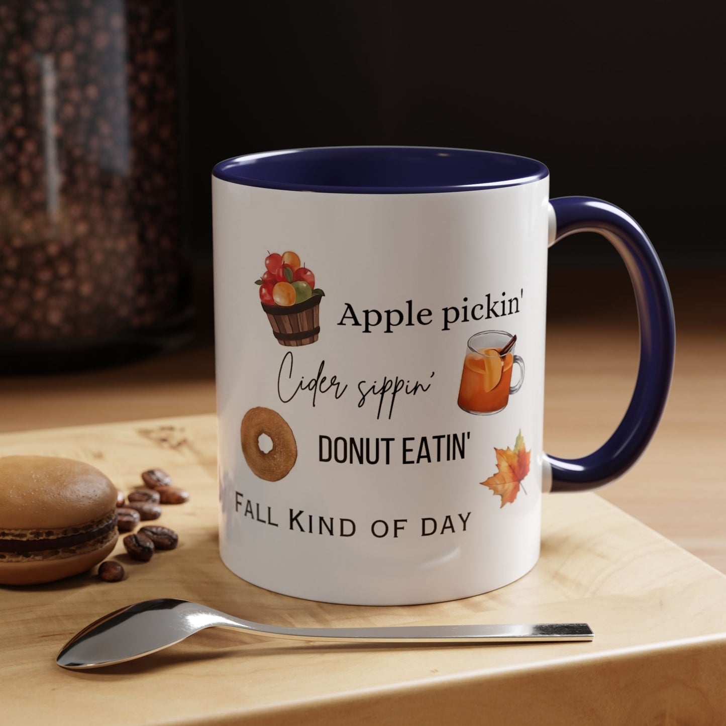 Fall Kind of Day - Accent Coffee Mug (11, 15oz)
